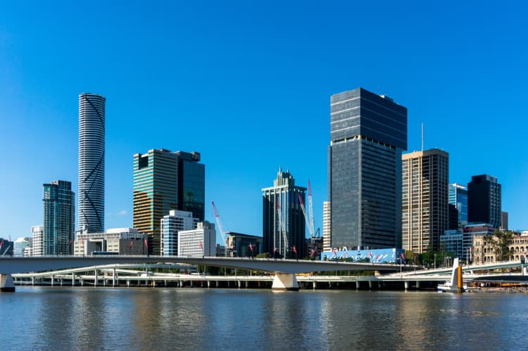 Brisbane CBD skyline